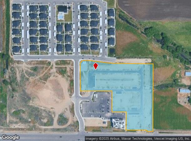 7800 W Coyote Flats Ln, Eagle, ID Parcel Map