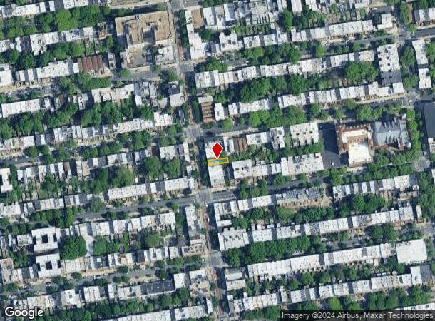  389 Nostrand Ave, Brooklyn, NY Parcel Map