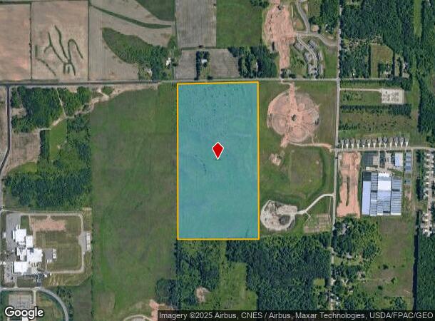 County Line Rd, Eau Claire, WI Parcel Map