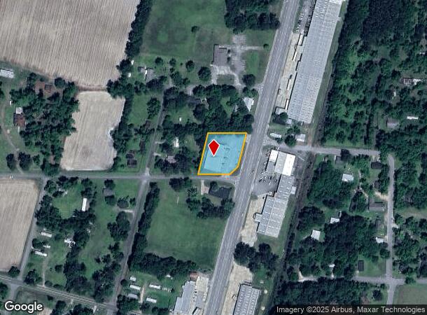  4035 N Pine St, Coolidge, GA Parcel Map