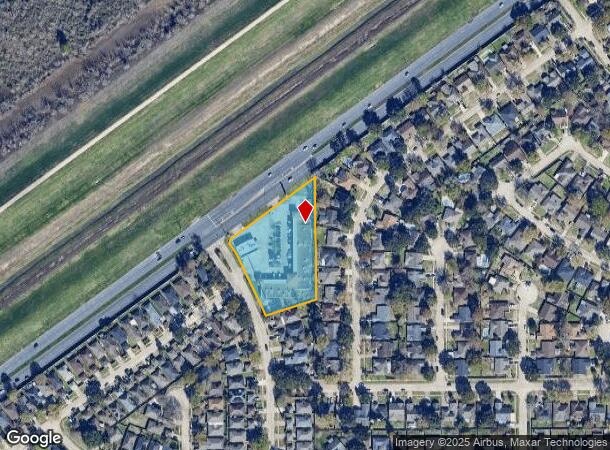  15961 Westheimer Rd, Houston, TX Parcel Map