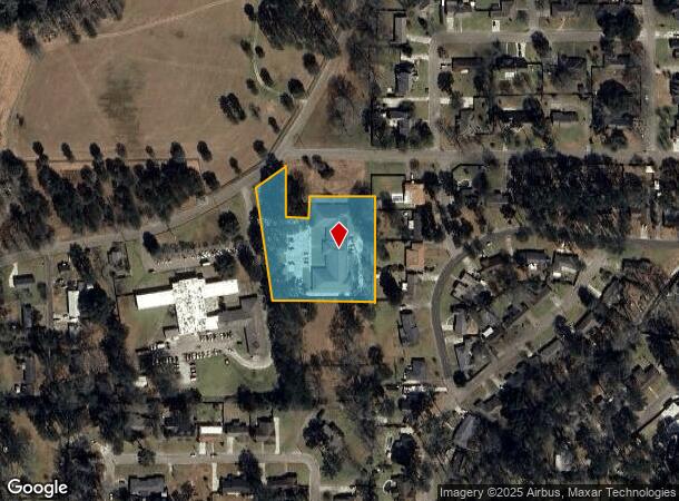 1020 Alberta Ave, Columbia, MS Parcel Map