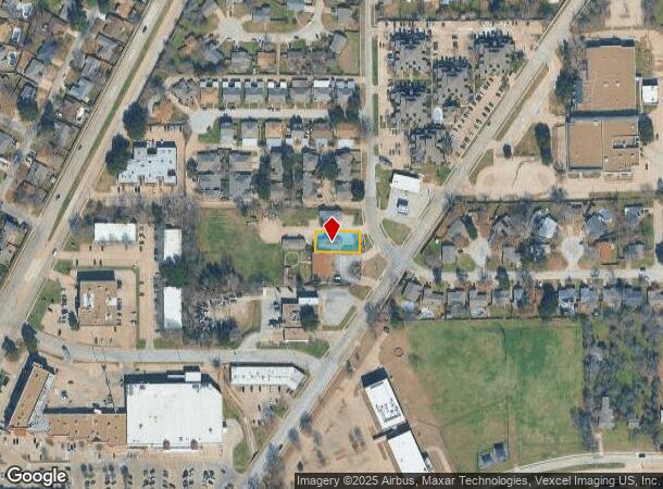 3822 Jason Dr, Arlington, TX Parcel Map