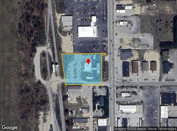  1605 N Mitchell St, Cadillac, MI Parcel Map