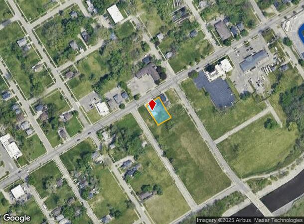  1113 University Ave, Flint, MI Parcel Map