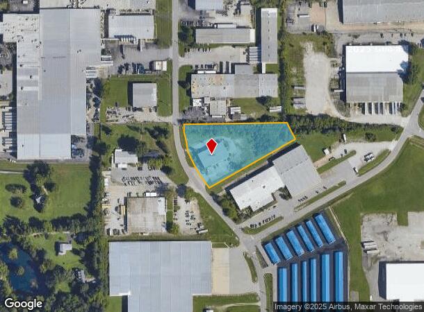  900 Progress Blvd, New Albany, IN Parcel Map