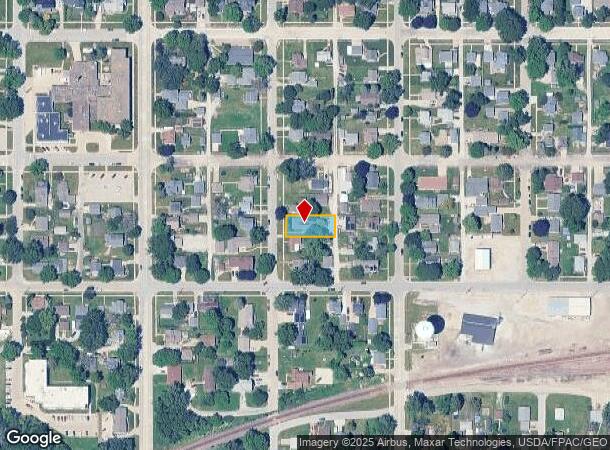 521 7Th St, Nevada, IA Parcel Map