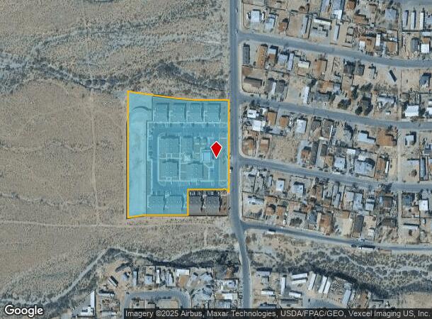  7755 De Alva Dr, Canutillo, TX Parcel Map