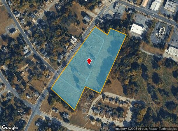 Yorke St, Salem, NJ Parcel Map