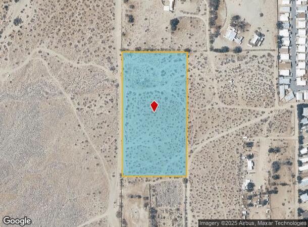 16 Lazy C Ranch Rd, Palm Springs, CA Parcel Map