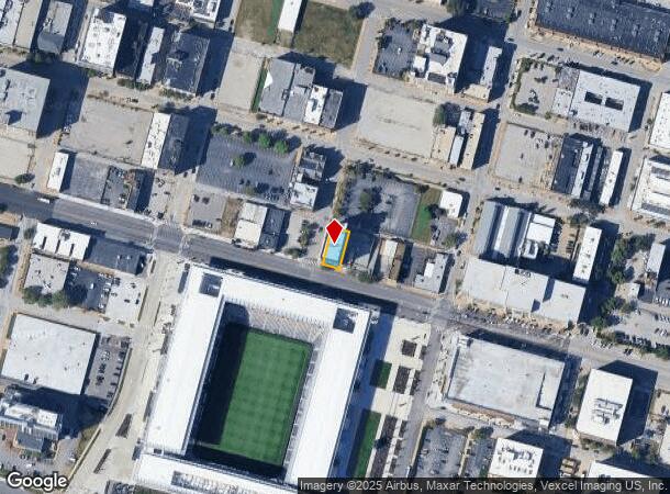  2031 Olive St, Saint Louis, MO Parcel Map