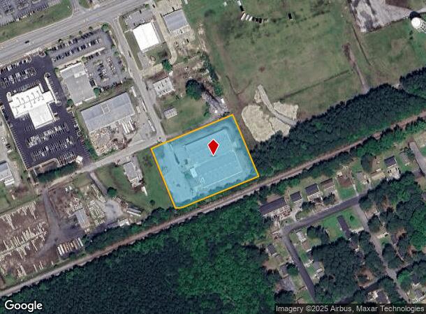 131 Sachs Ave, Franklin, VA Parcel Map