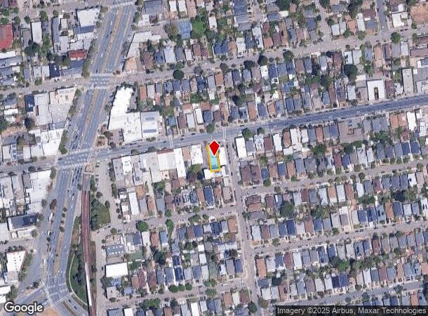 1896 Alcatraz Ave, Berkeley, CA Parcel Map