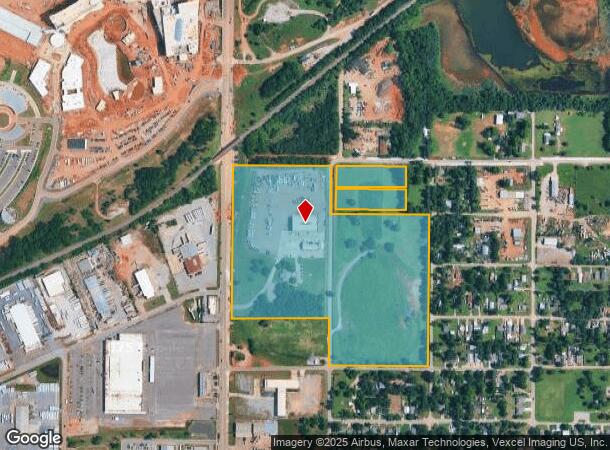 1100 S Eastern Ave, Oklahoma City, OK Parcel Map