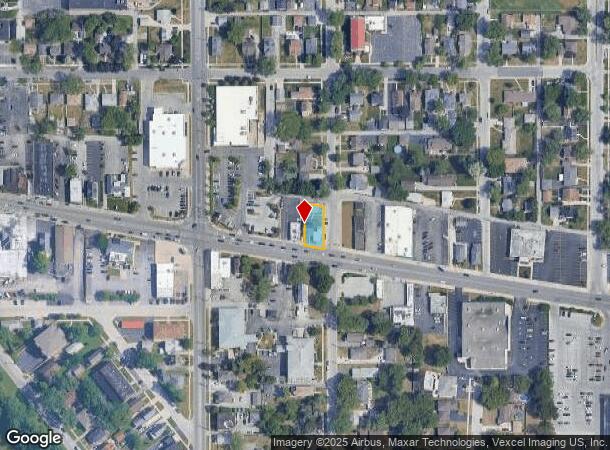  3628 Ridge Rd, Lansing, IL Parcel Map