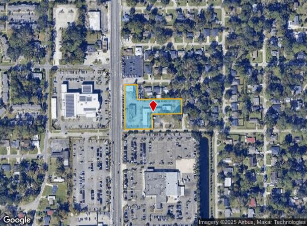 1275 Cassat Ave, Jacksonville, FL Parcel Map