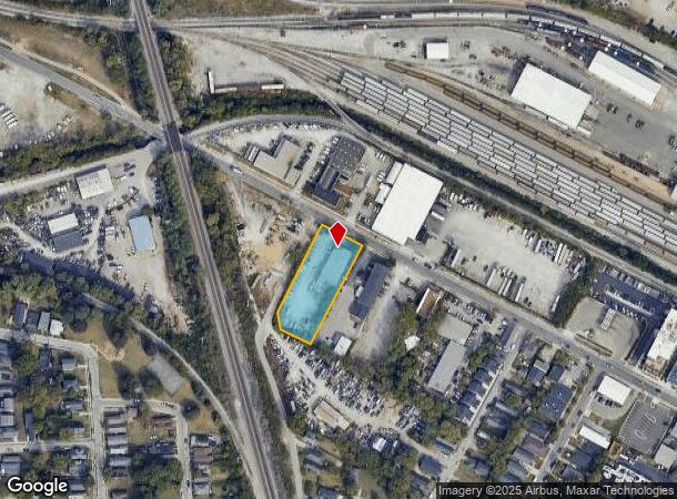 1064 Manchester St, Lexington, KY Parcel Map