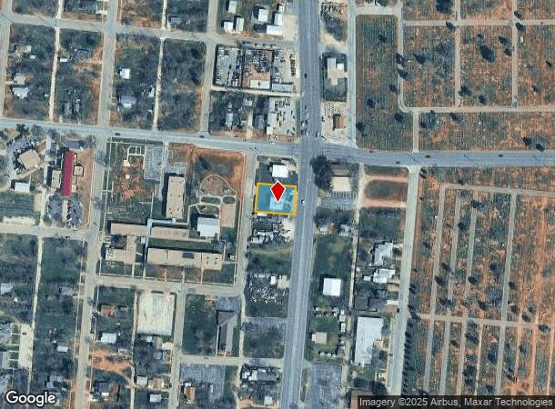  932 N Treadaway Blvd, Abilene, TX Parcel Map