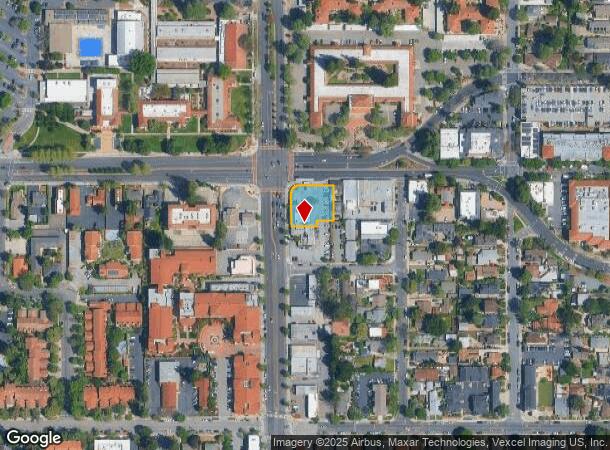 2006 Winchester Blvd, Campbell, CA Parcel Map