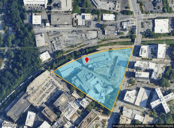  2020 Peachtree Rd Nw, Atlanta, GA Parcel Map