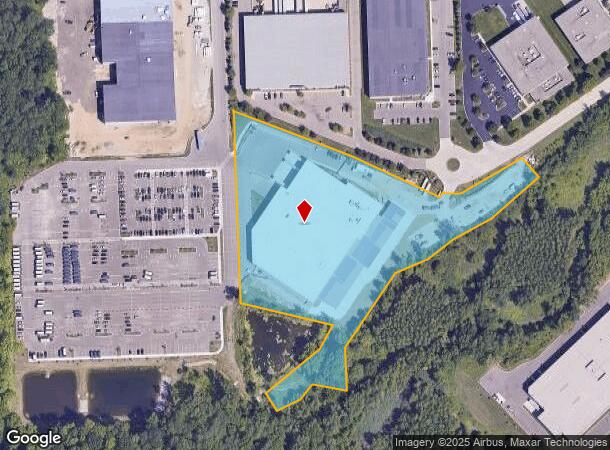  28415 Automation Blvd, Wixom, MI Parcel Map