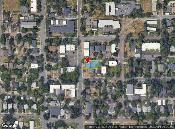 621 S Adams St, Spokane, WA Parcel Map