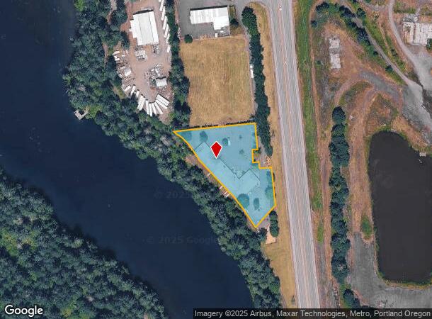 595 Nw Industrial Way, Estacada, OR Parcel Map