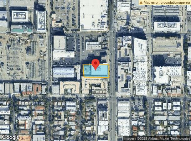  925 N La Brea Ave, West Hollywood, CA Parcel Map