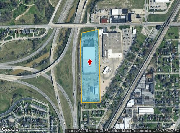 1189 W Central Ave, Toledo, OH Parcel Map