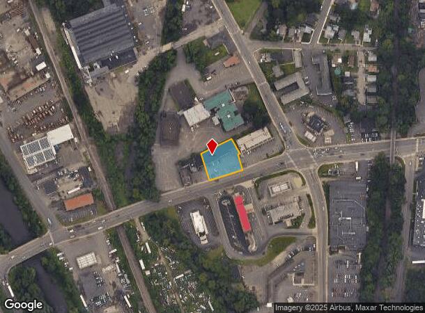 1077 Huntingdon Ave, Waterbury, CT Parcel Map