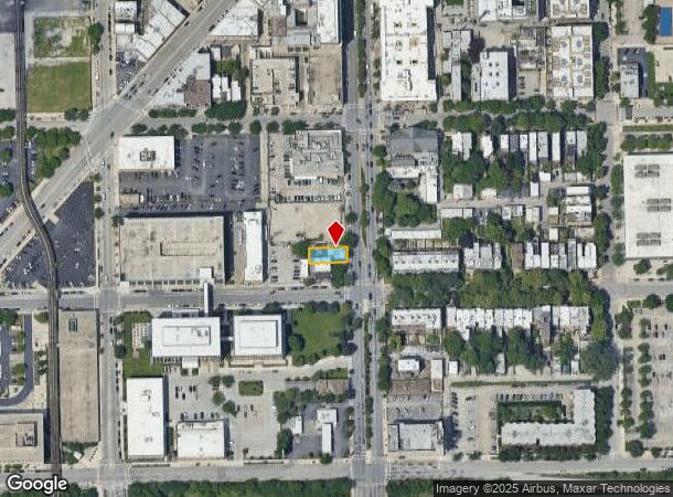  230 S Ashland Ave, Chicago, IL Parcel Map