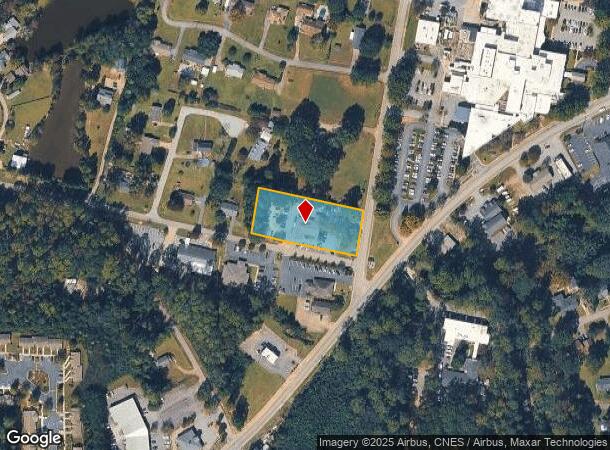 201 Richard St, Easley, SC Parcel Map