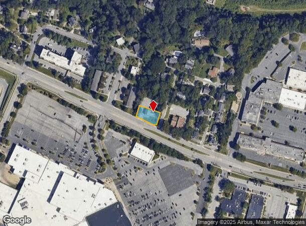 1102 E Joppa Rd, Towson, MD Parcel Map