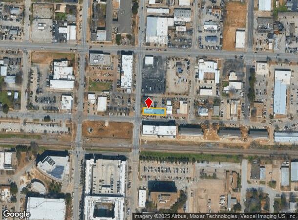  201 N Mesquite St, Arlington, TX Parcel Map
