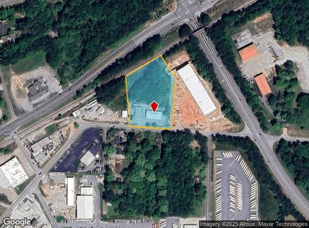 134 Jonesboro Rd, Fairburn, GA Parcel Map