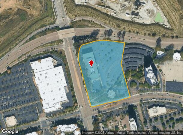  8808 Rio San Diego Dr, San Diego, CA Parcel Map