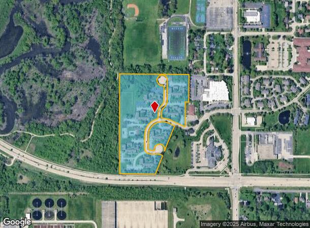  150 Greenhaven Ln, Gurnee, IL Parcel Map