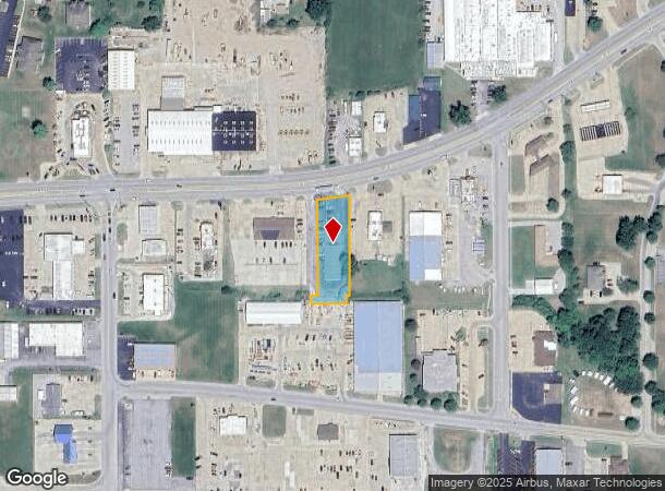  1413 W Main St, Salem, IL Parcel Map