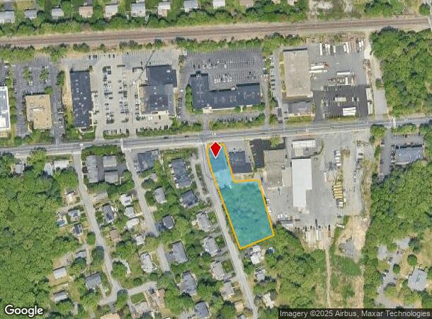 200 W Central St, Natick, MA Parcel Map