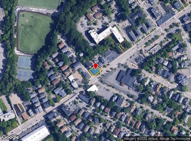  1020 Main St, Worcester, MA Parcel Map