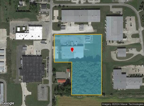  300 E Park Dr, Albion, IN Parcel Map