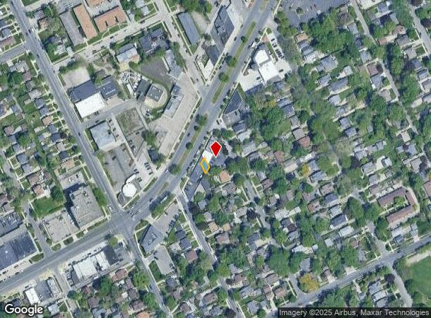 17212 Mack Ave, Grosse Pointe, MI Parcel Map
