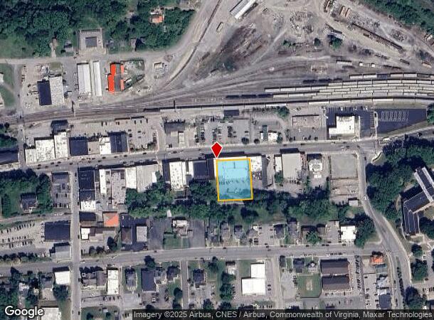  1073 E Main St, Radford, VA Parcel Map