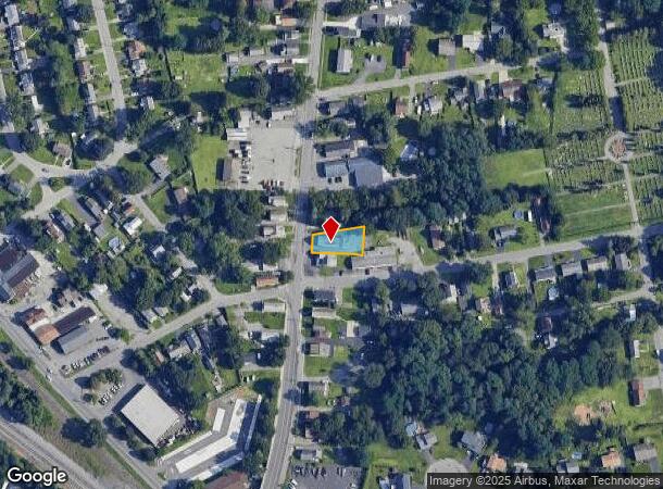  2037 Hamburg St, Schenectady, NY Parcel Map