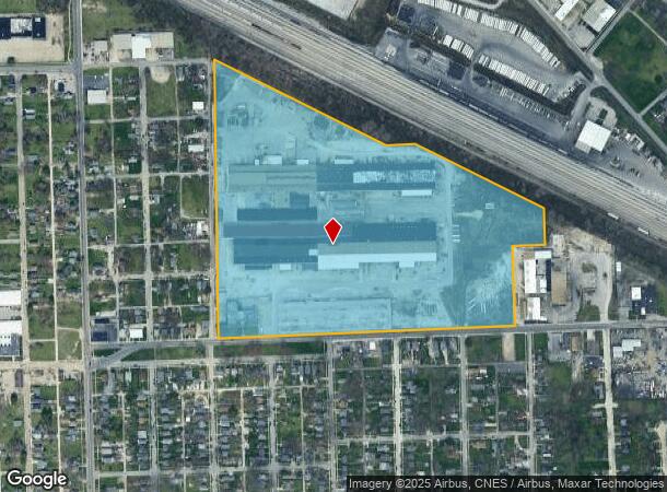 2001 E Pontiac St, Fort Wayne, IN Parcel Map