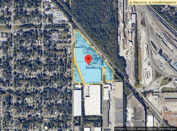  2121 Huron St, Jacksonville, FL Parcel Map