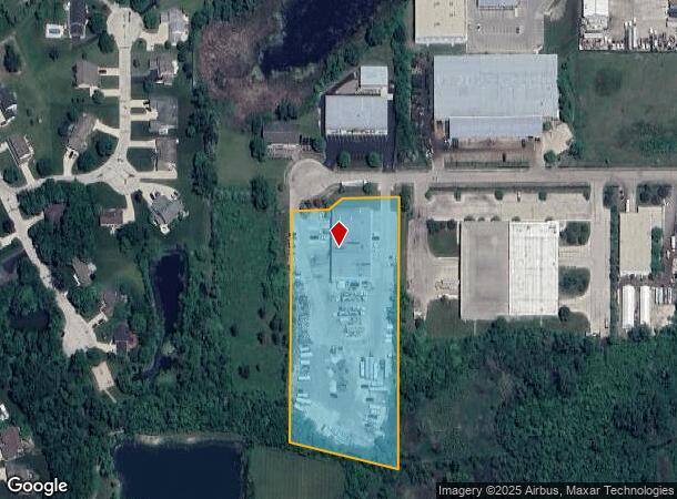 S84w19249 Enterprise Dr, Muskego, WI Parcel Map