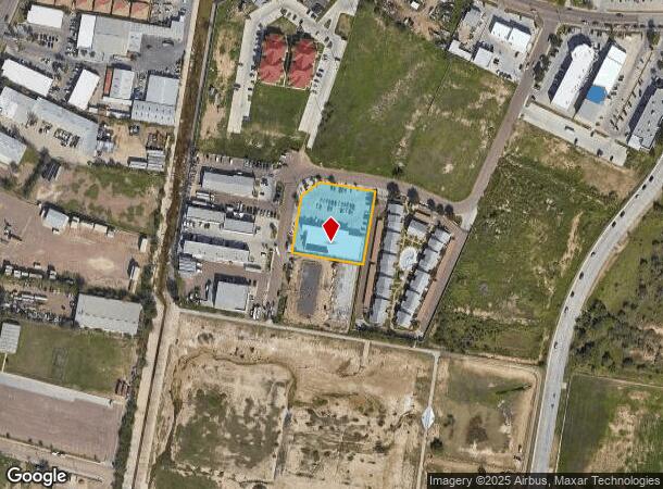 1605 Saldana Ave, Laredo, TX Parcel Map