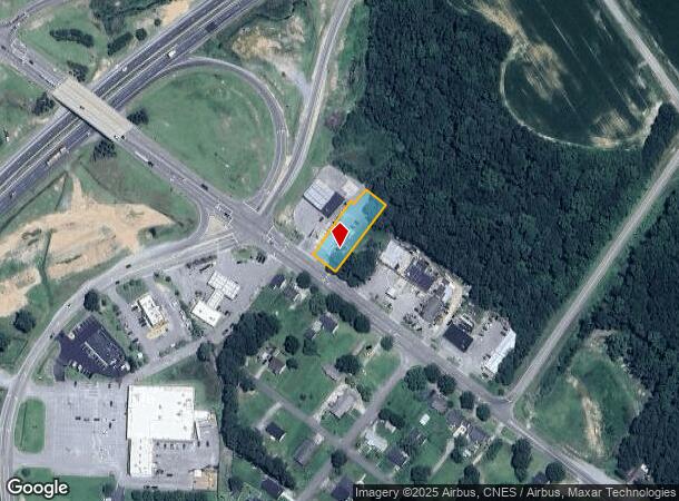  907 E Main St, Benson, NC Parcel Map