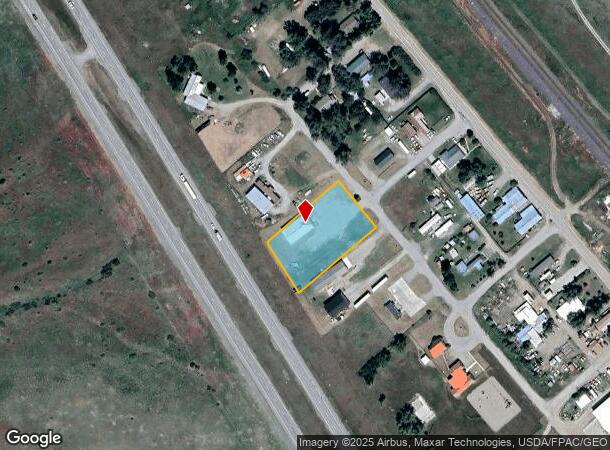 201 A St, Greycliff, MT Parcel Map